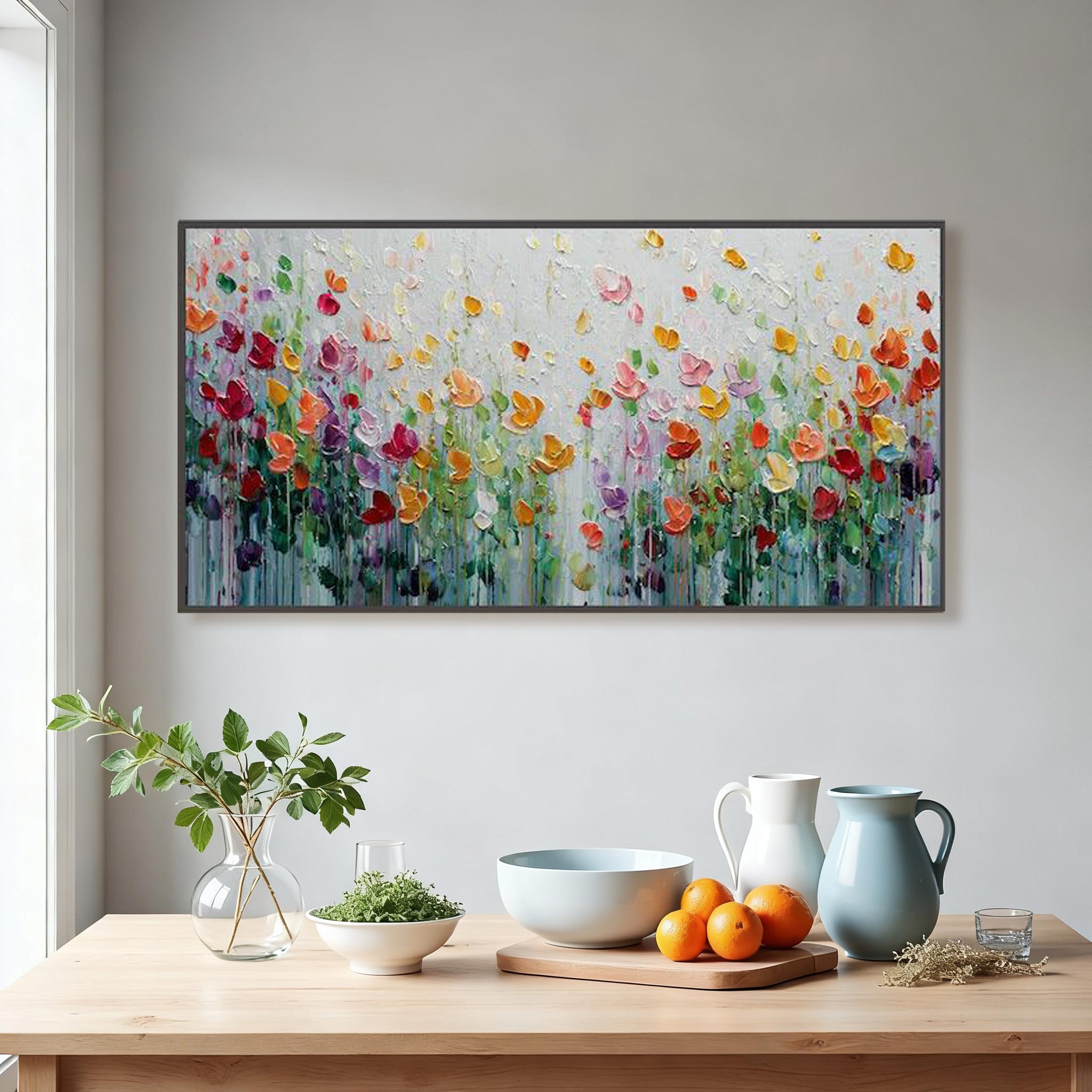 Wildflower Meadow Wall Art #FL001