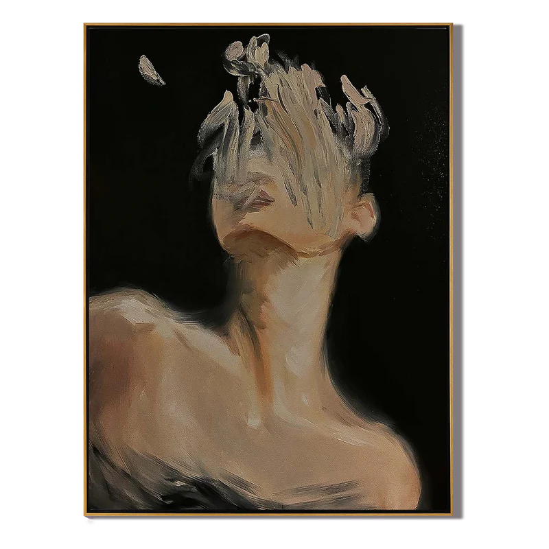 Veil of Light | Abstract Nude Portrait #AB025