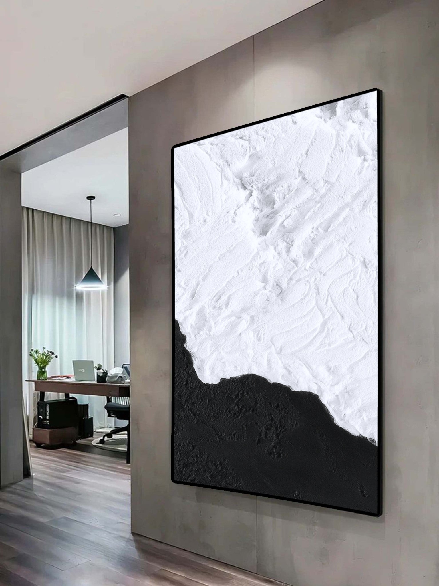 Minimalist Beach And Ocean Art #MB003