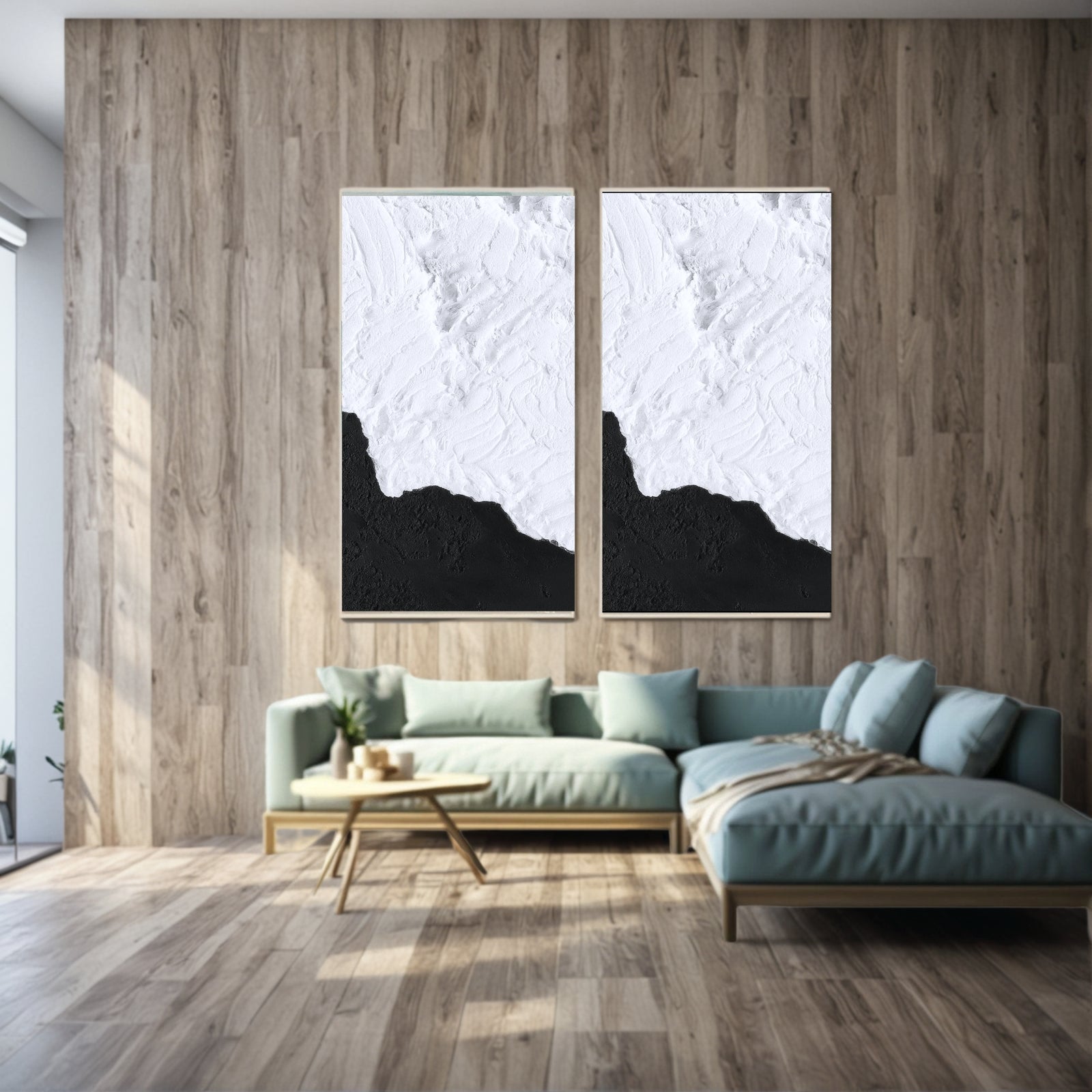 Minimalist Beach And Ocean Art #MB003