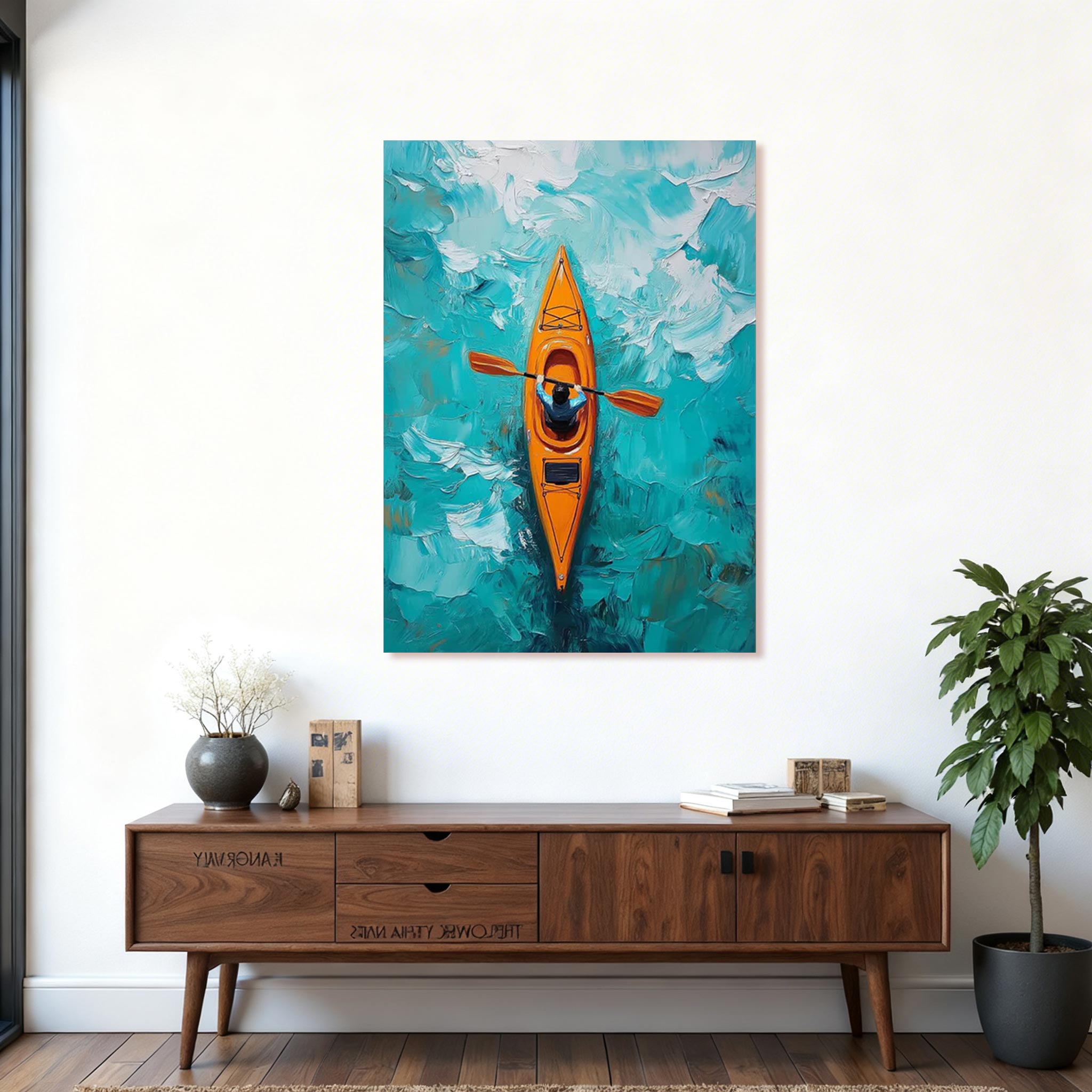 Coastal Adventure Canvas Painting #CP001