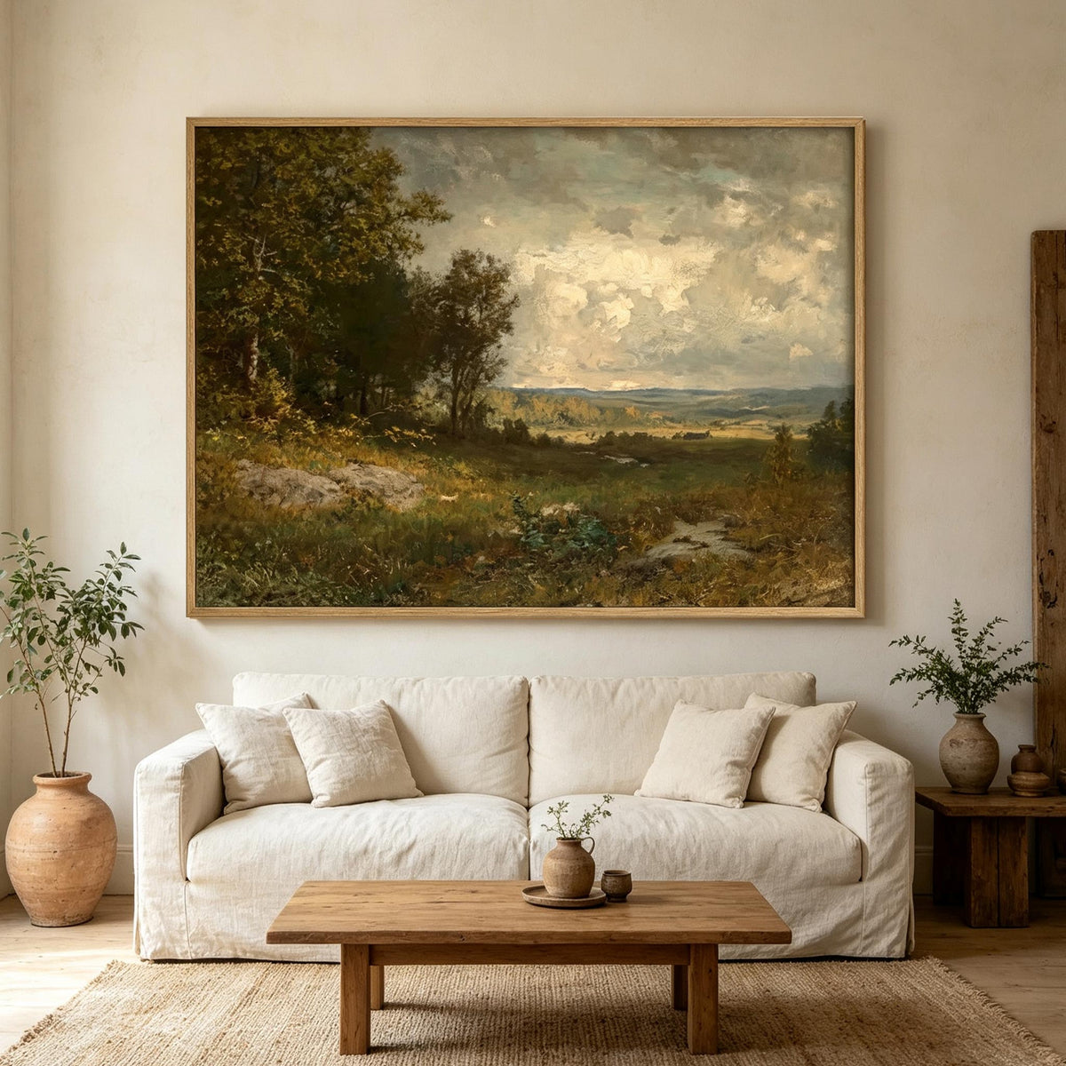 Moody Countryside Landscape Wall Art #LS048