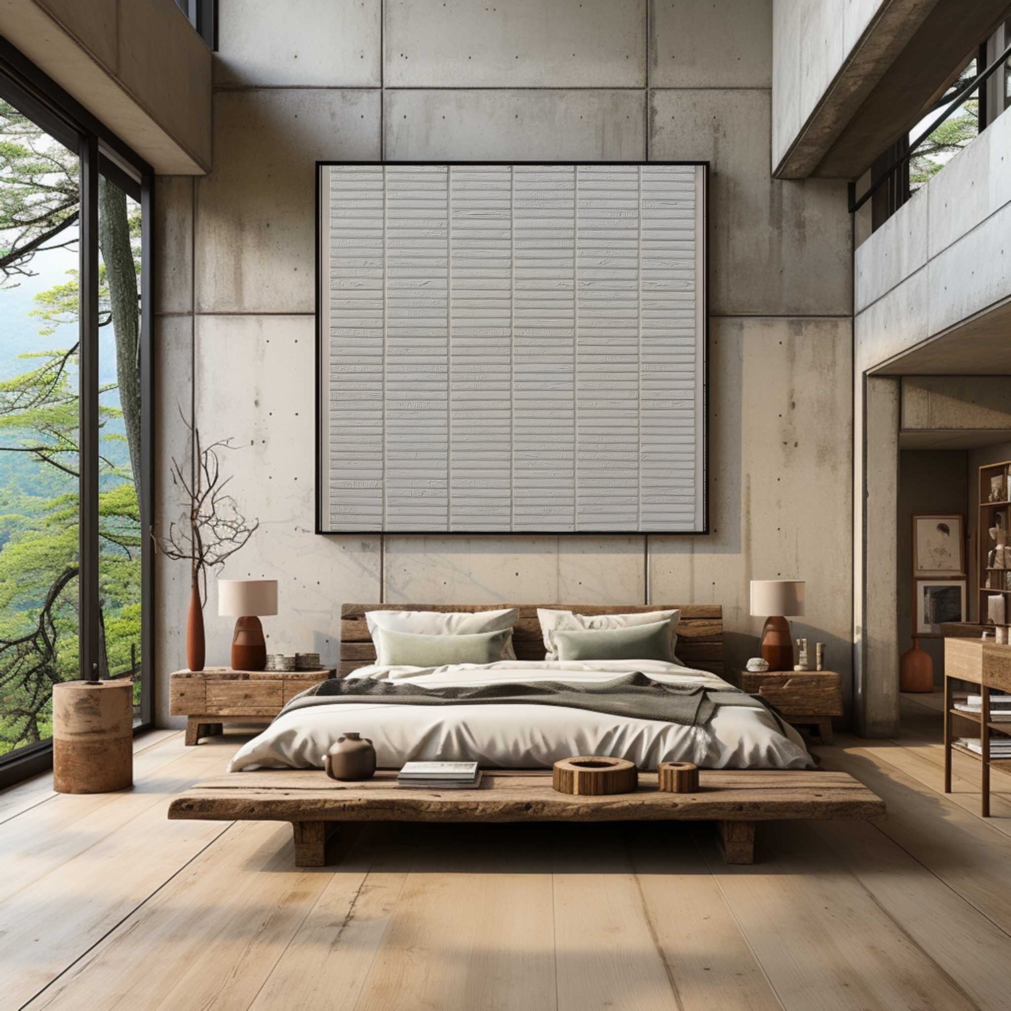 Wabi Sabi Art Painting "Whispers of the Past"#WS002