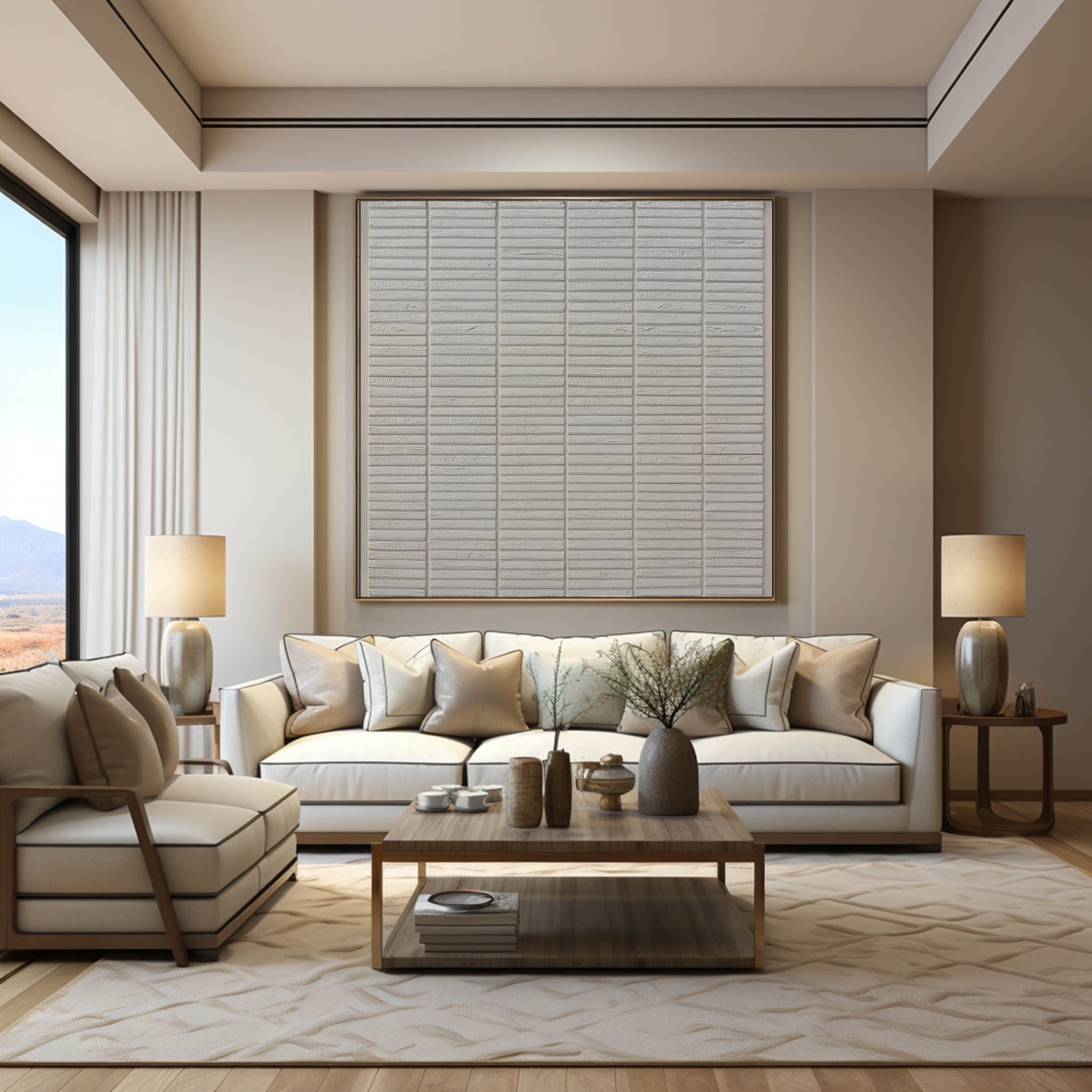 Wabi Sabi Art Painting "Whispers of the Past"#WS002