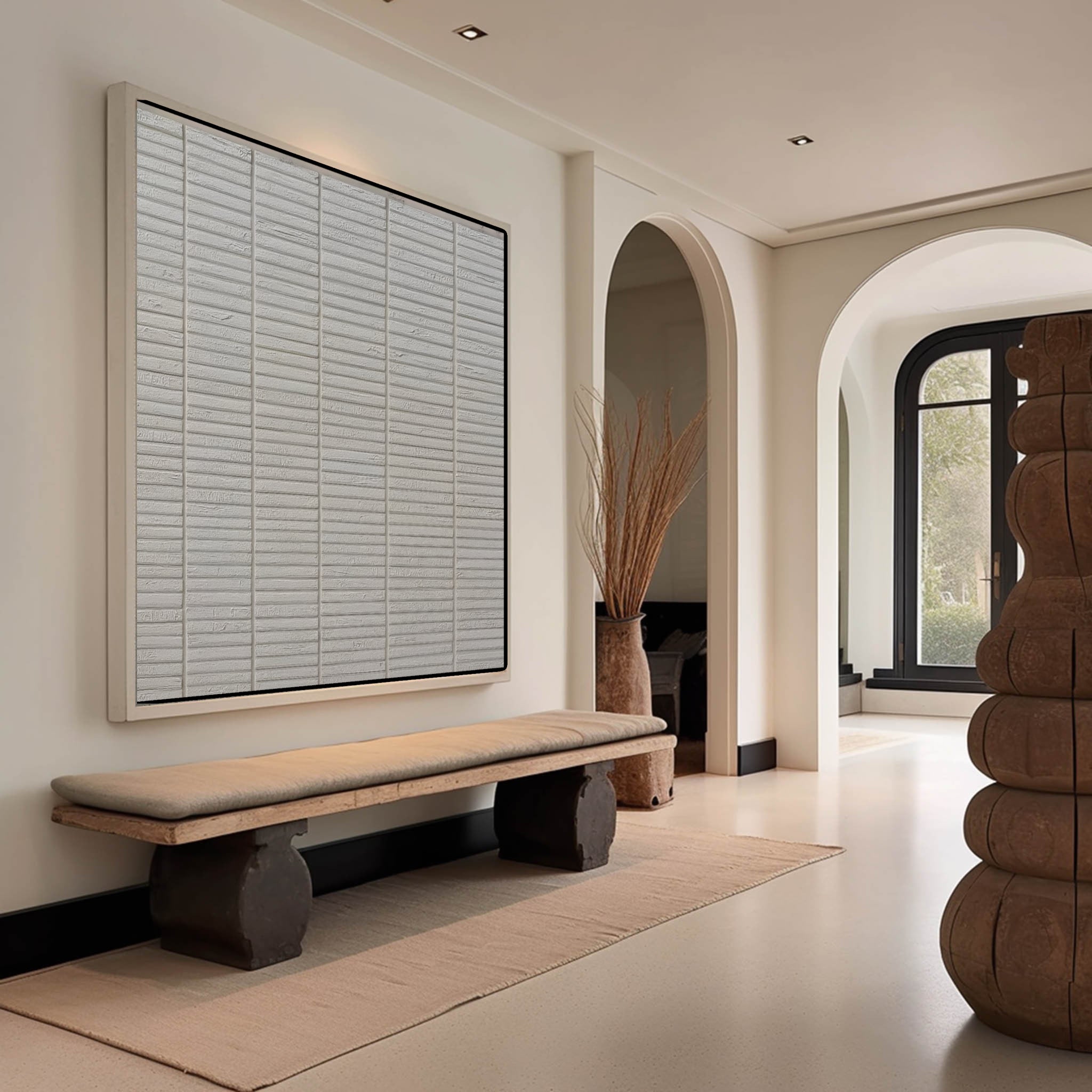 Wabi Sabi Art Painting "Whispers of the Past"#WS002