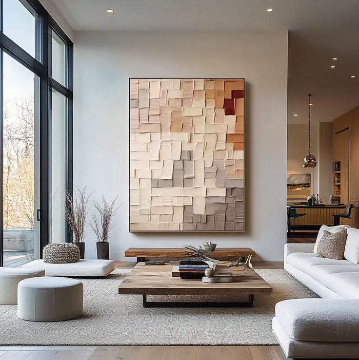 Abstract Texture Wall Art #AT017