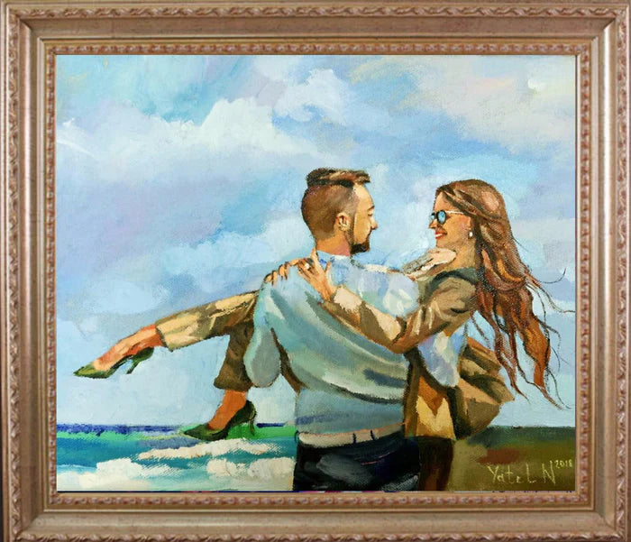 Custom Oil Painting Portraits from Your Photos
