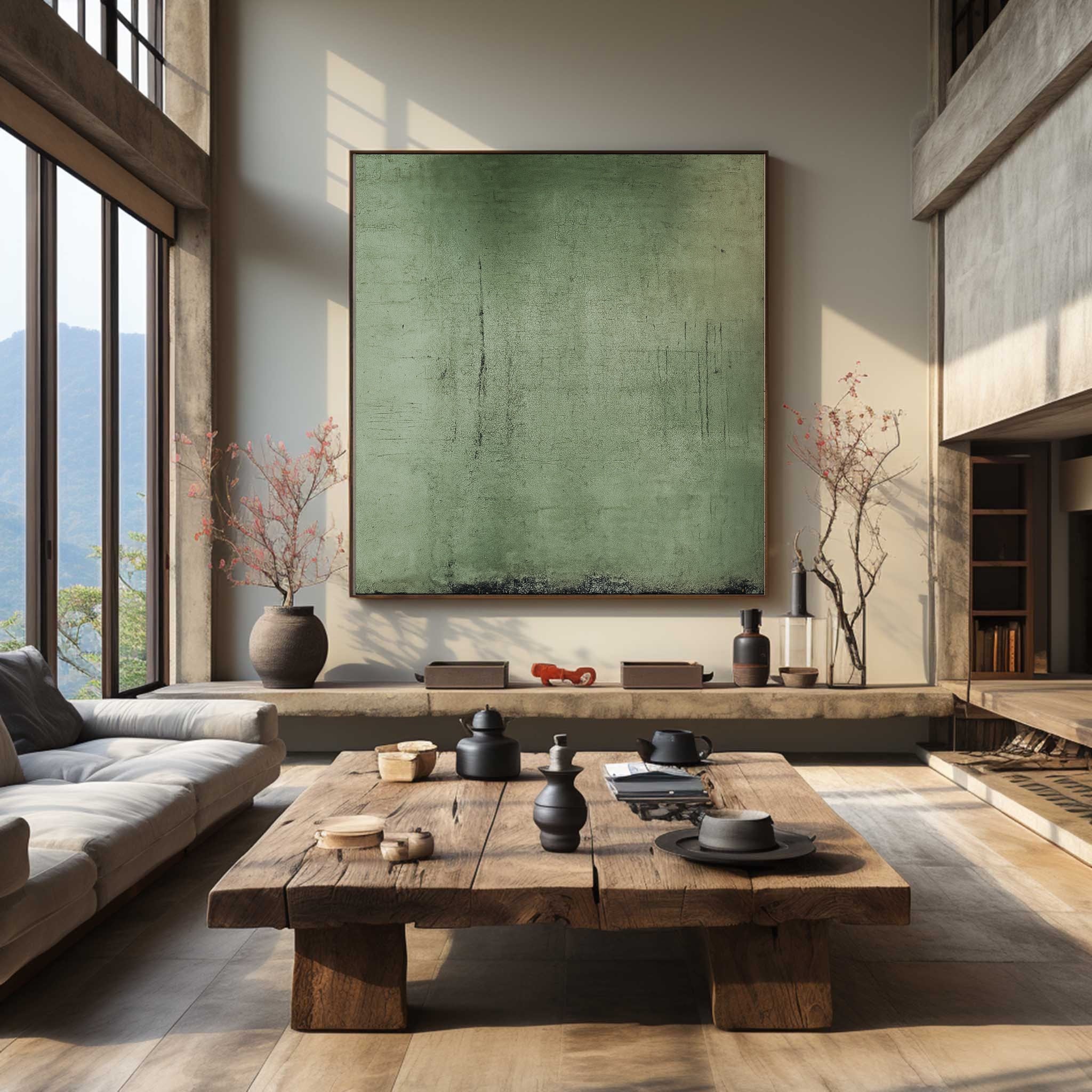 Wabi Sabi Abstract Painting#WS010