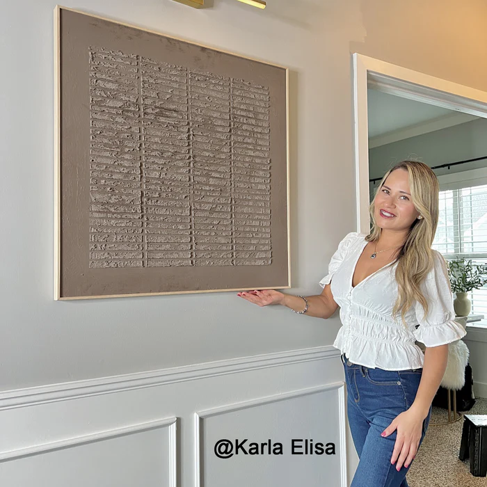 Wabi Sabi Abstract Textured Painting #WS016