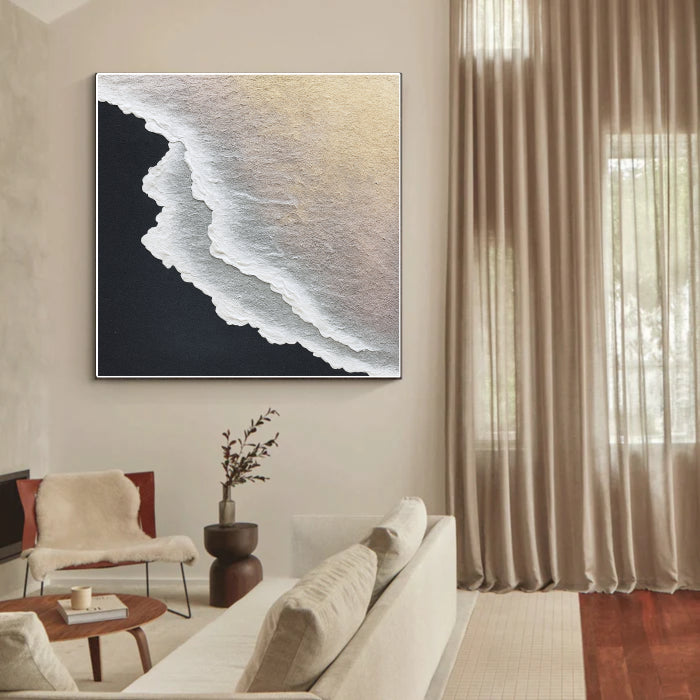 Minimalist Beach And Ocean Art #MB001