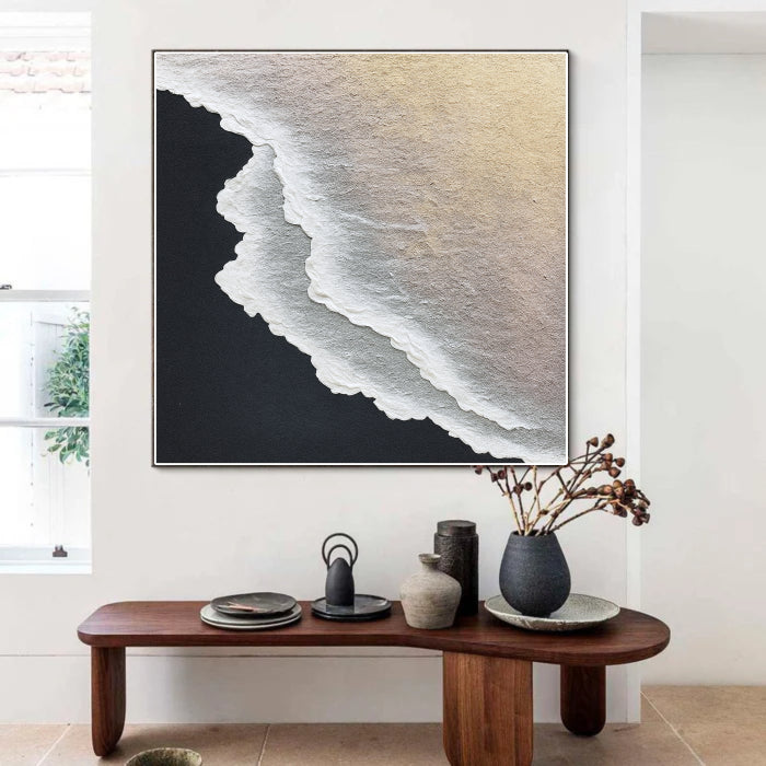 Minimalist Beach And Ocean Art #MB001