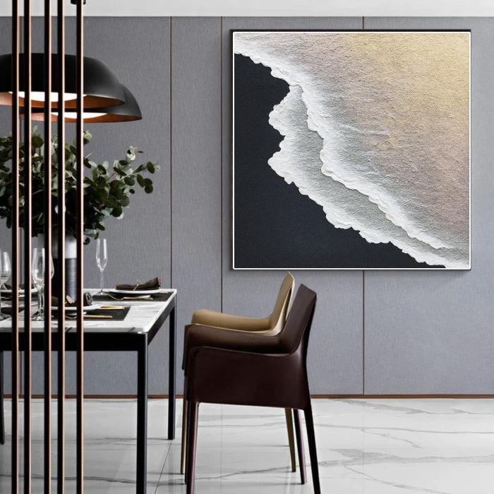 Minimalist Beach And Ocean Art #MB001