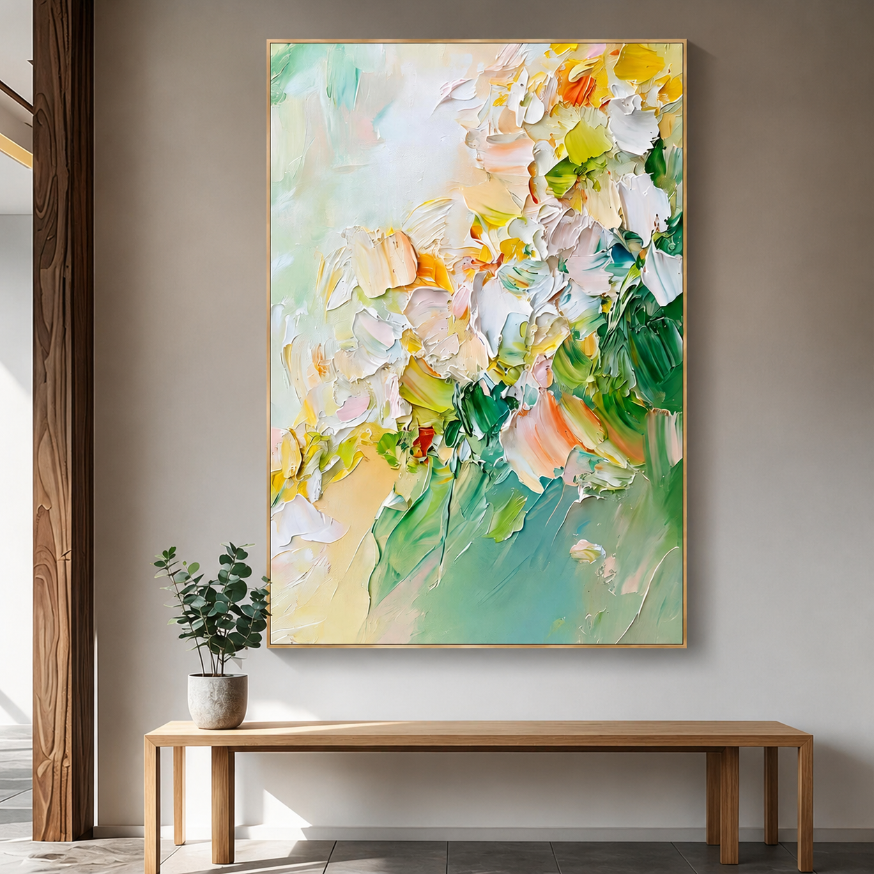 Abstract Floral Wall Art #FL046