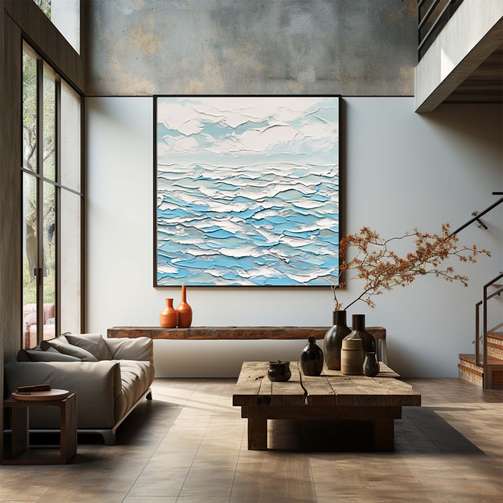 Sky and Ocean painting #SO008