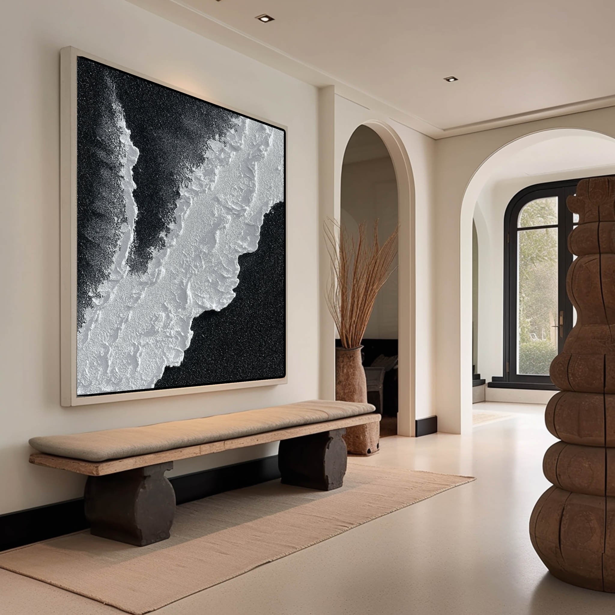 Minimalist Beach And Ocean Art #MB005