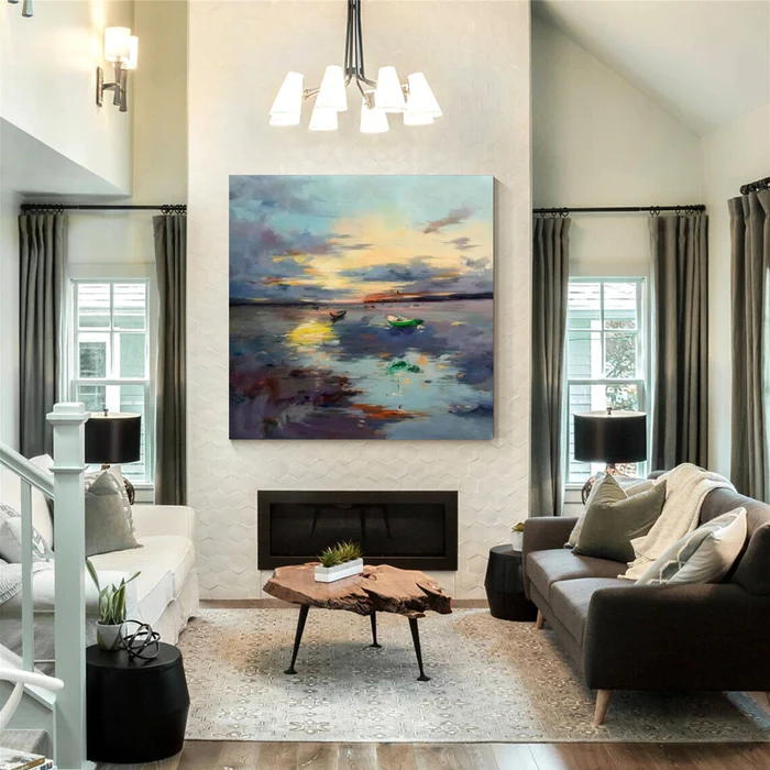 Sky and Ocean painting #SO025