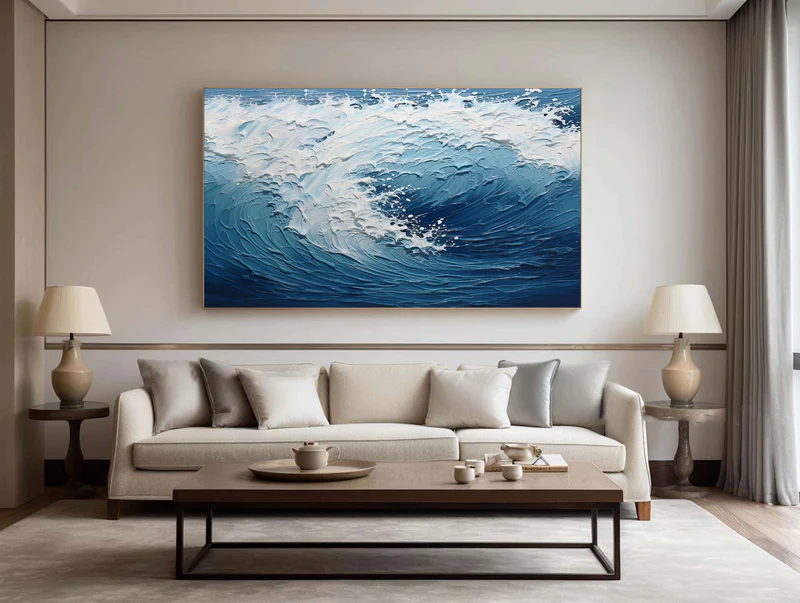 Sky and Ocean painting #SO018